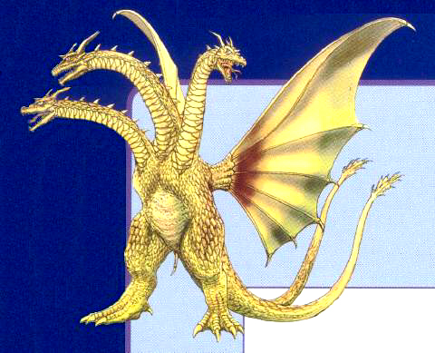 File:Concept Art - Rebirth of Mothra 3 - Cretaceous King Ghidorah 1.png