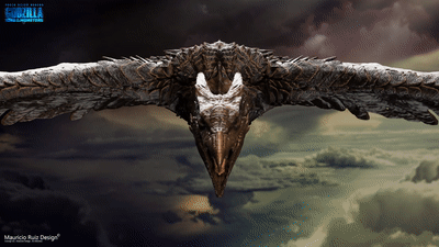 File:GKOTM concept art - 3D flying Rodan turnaround by Mauricio Ruiz 03.gif