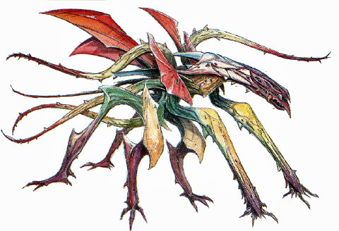 File:Concept Art - Godzilla vs. Biollante - Godzilla vs. Rose Biollante 6.png