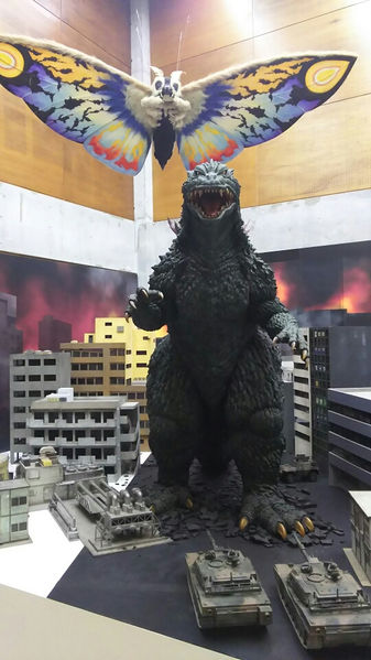 File:GiraGoji and 1998 Rainbow Mothra.jpg