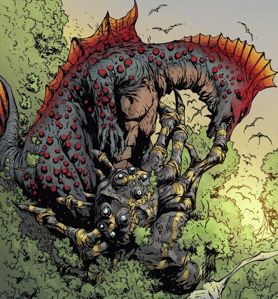 File:Titanosaurus & Kumonga in Godzilla Gangsters & Goliaths.jpg