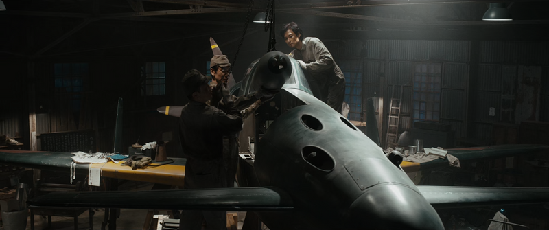 File:Godzilla Minus One - Loading a bomb into the Shinden.png