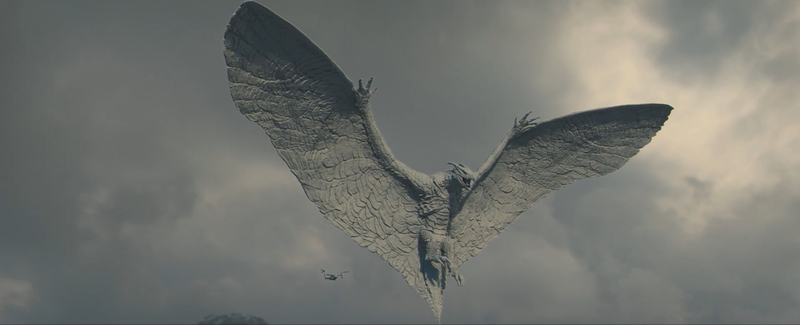 File:GKOTM - Rodan untextured model in the sky.png