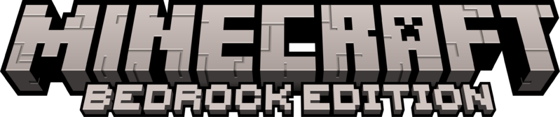 File:Minecraft Bedrock Edition logo.png
