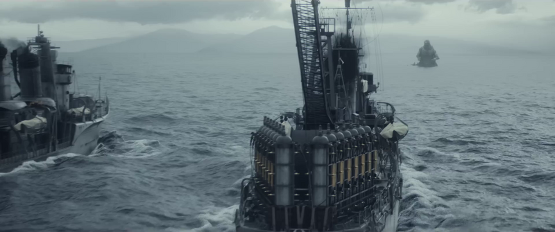 File:Minus One - Ships close in on Godzilla during Operation Wada Tsumi.png