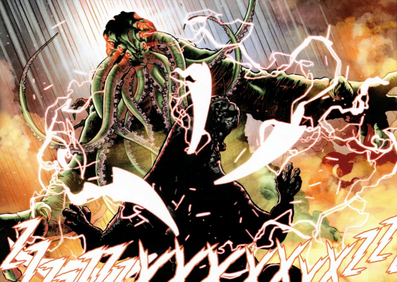 File:Cthulhu Electrocuting Godzilla.png