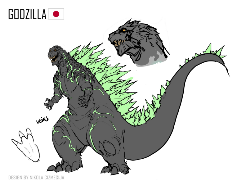 File:Kai-Sei Godzilla design.png