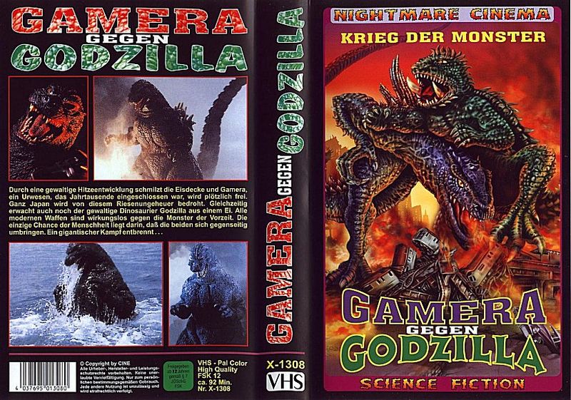 File:German Gamera vs. Barugon Bootleg VHS.jpg