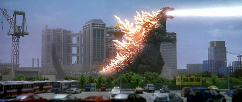 File:Godzilla vs. Megaguirus - Godzilla fires atomic breath.png