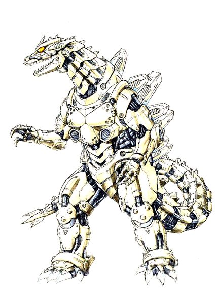 File:Concept Art - Godzilla Against MechaGodzilla - Kiryu 56.png