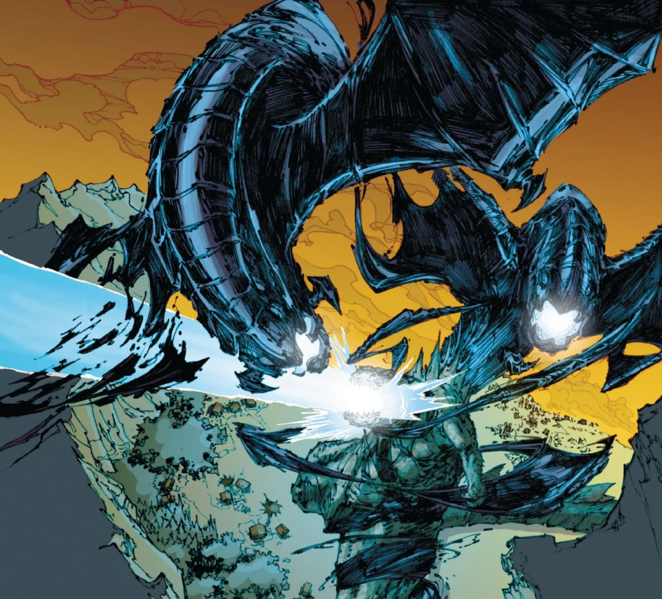 File:Godzilla Awakening - Godzilla vs. Both Shinomura.png