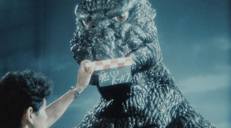 File:Behind the scenes 1984 Godzilla .jpeg