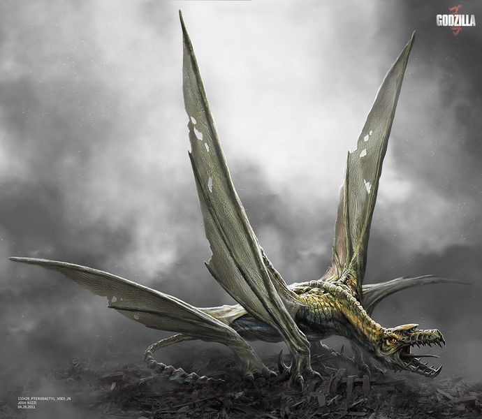 File:Concept Art - Godzilla 2014 - Josh Nizzi Pterodactyl.jpg