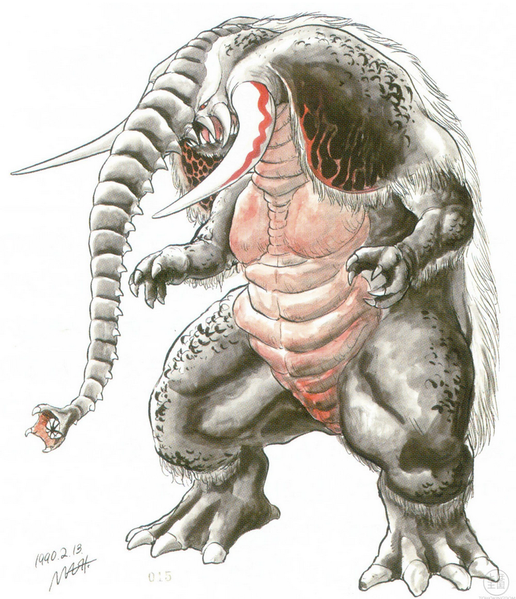 File:Concept Art - Mothra vs. Bagan - Bagan 16.png