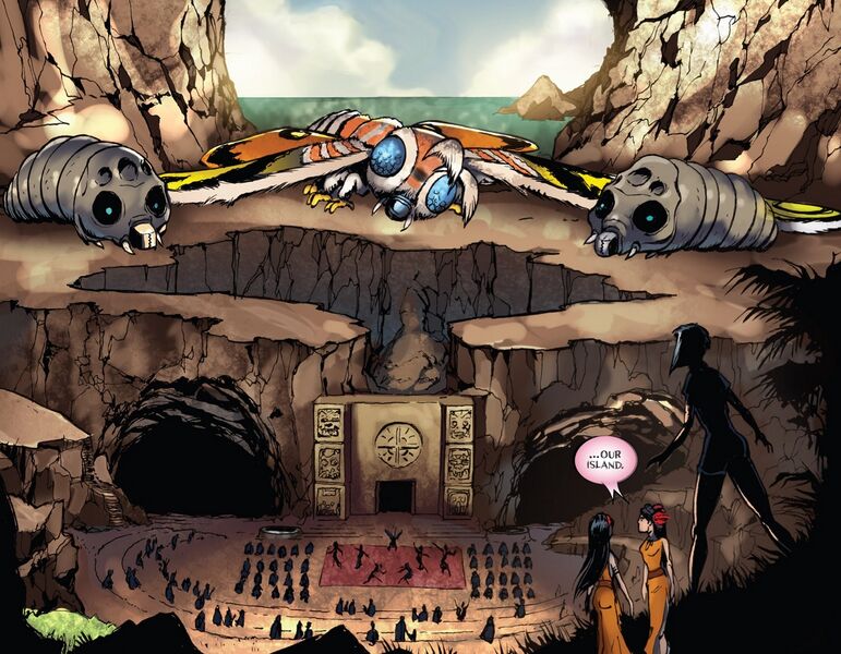 File:Infant Island - Mothra's Temple in Godzilla Rulers of Earth.jpg