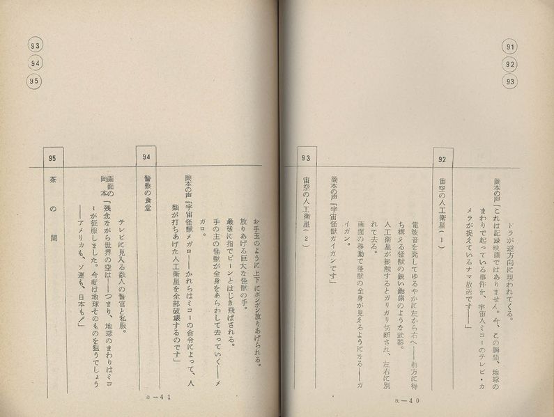 File:Godzilla vs the Space Monsters Earth Defense Directive preparatory draft 2 p40-41.jpg