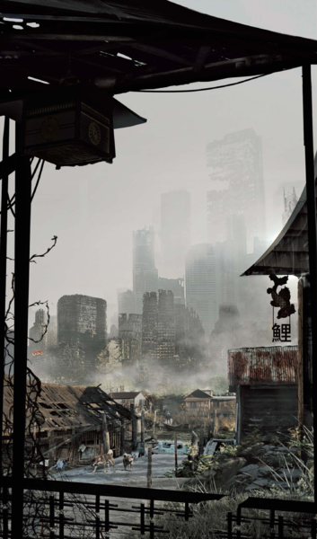 File:Godzilla 2014 Art of Destruction Concept Art - Quarantined Area 1.png