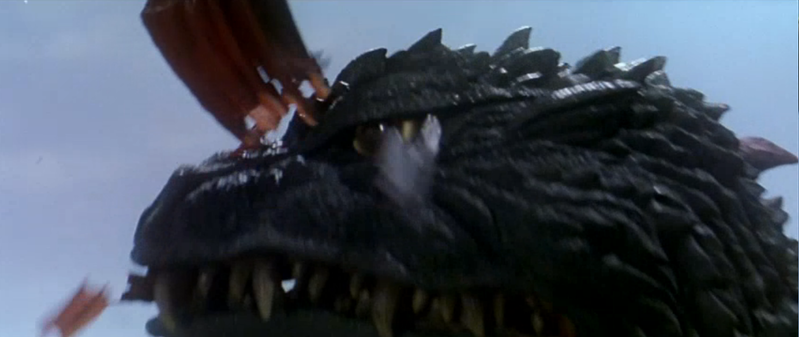 File:Godzilla vs. Megaguirus - Godzilla eats Megaguirus' stinger.png