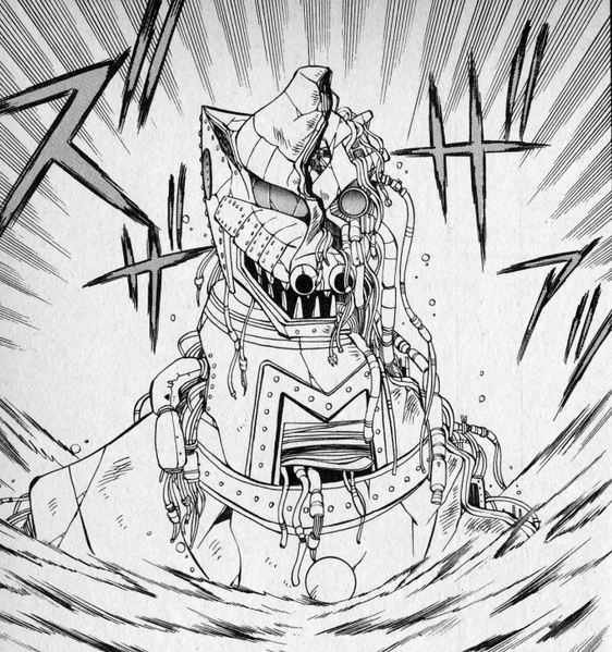 File:'92 - '93 GKOTM Manga - Mechagodzilla's electronic brain exposed.png