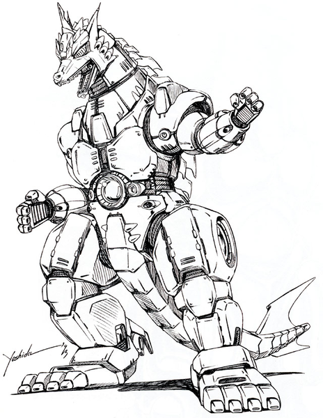 File:Concept Art - Godzilla vs. MechaGodzilla 2 - MechaGodzilla 6.png