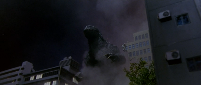 File:Godzilla vs. Megaguirus - Godzilla attacks Nakanoshima, Osaka 1.png