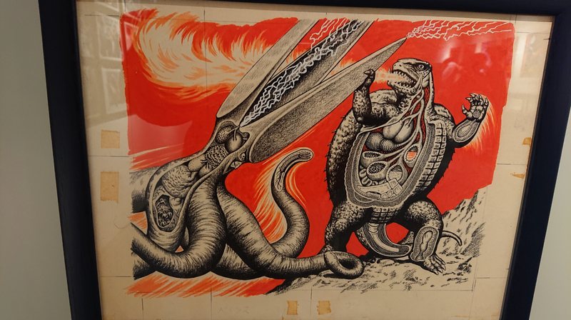 File:Gamera vs Viras Official Concept Art.png