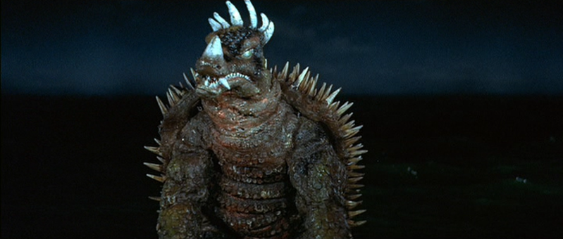 File:Godzilla vs. Gigan - Anguirus emerges from the sea.png