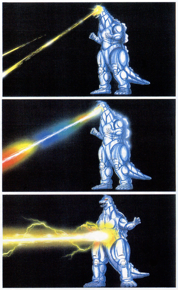 File:Concept Art - Godzilla vs. MechaGodzilla 2 - MechaGodzilla Beams 1.png