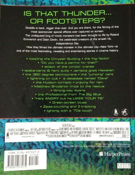 File:The Making of Godzilla 1998 Back Cover.jpg