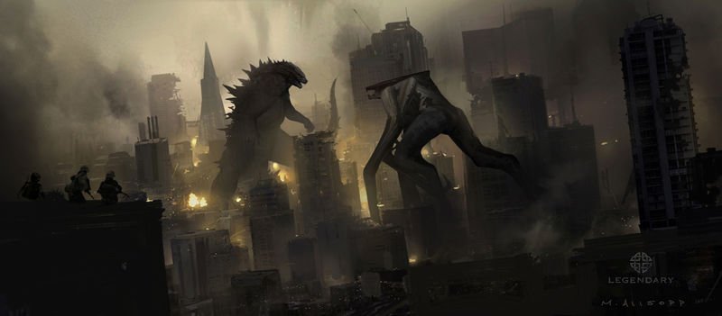 File:Concept art - Godzilla 2014 - Godzilla vs. MUTO 2.jpg