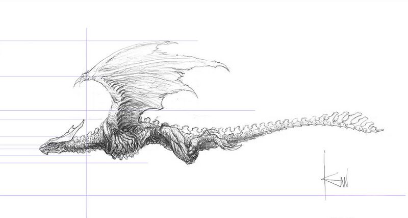 File:Gamera Rebirth Concept Art - Gyaos 2.jpg