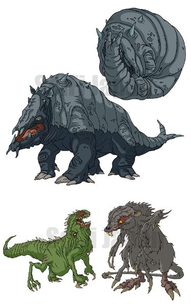 File:Giant Armadillo, Desert Lizard and Desert Rat.jpg