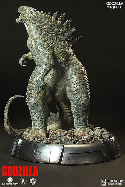 File:Sideshow Collectibles 24-inch Godzilla 2014 Maquette 5.jpg