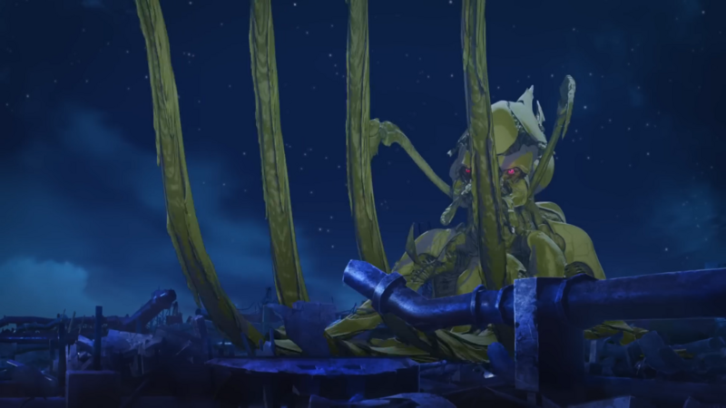 File:Rebirth Viras restraining Gamera offscreen.png
