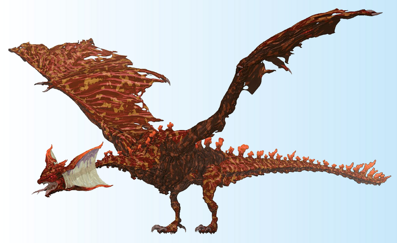 File:Gamera Rebirth Model - S-Gyaos.png