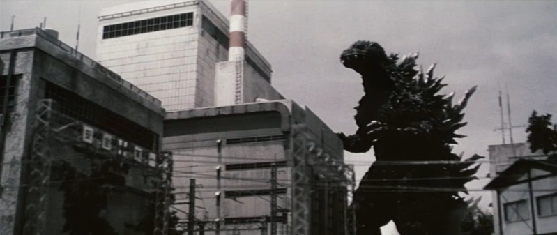 File:Godzilla vs. Megaguirus - Godzilla attacks Tokai Village, 1966.png