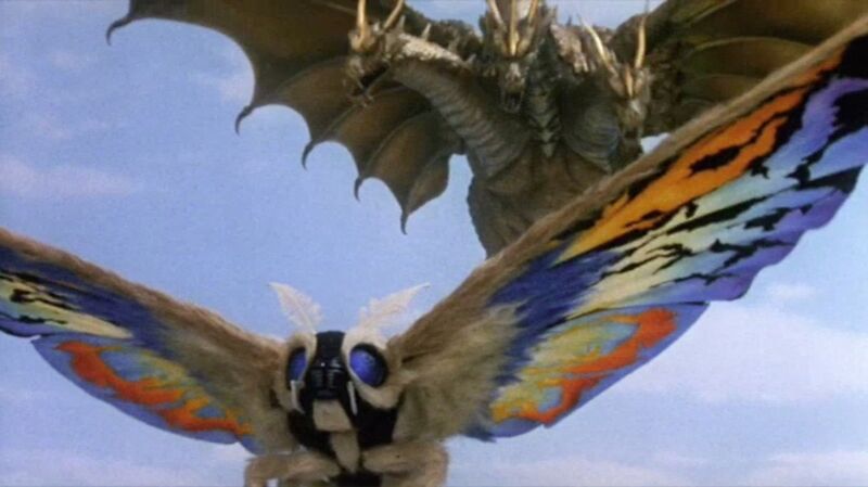 File:RoM3 - King Ghidorah pursues Rainbow Mothra.jpg