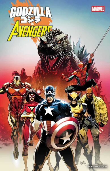 File:GODZILLA VS AVENGERS Cover A.jpg