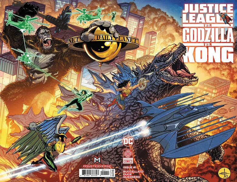 File:Justice League vs. Godzilla vs. Kong 1 - Johnson Main Cover.jpg