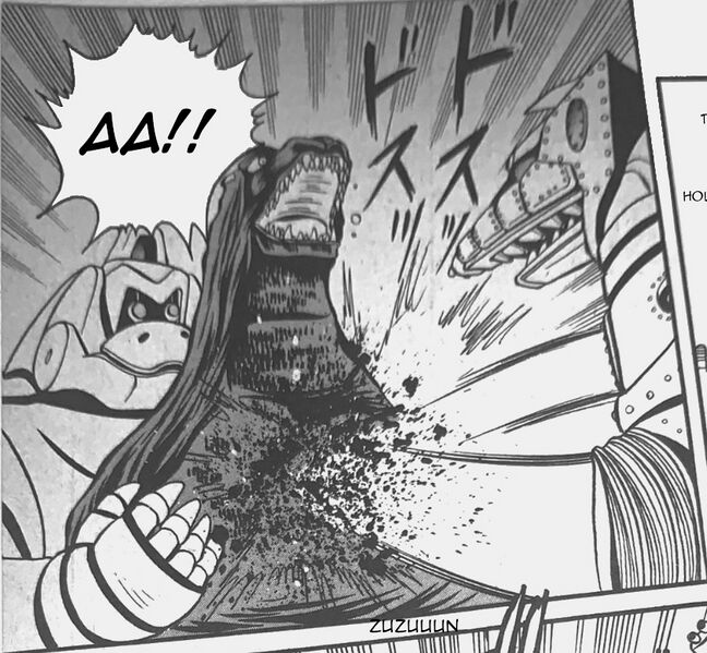 File:MechaGodzilla skewers Godzilla through the chest.JPG