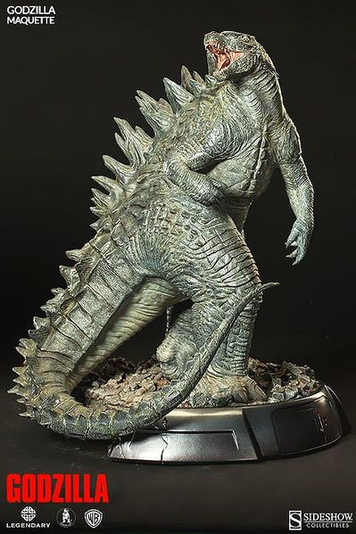 File:Sideshow Collectibles 24-inch Godzilla 2014 Maquette 1.jpg