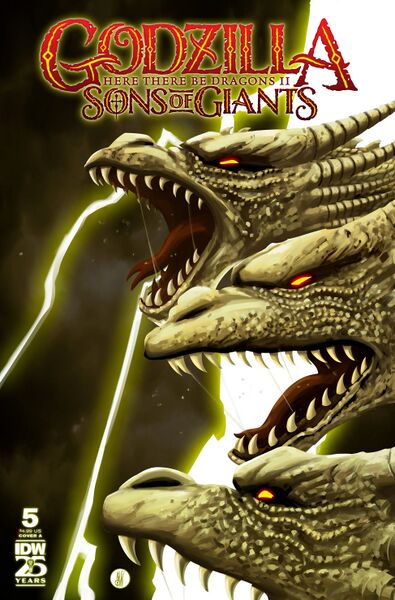 File:Godzilla Here There Be Dragons II - Sons of Giants 5 Cover A.jpg