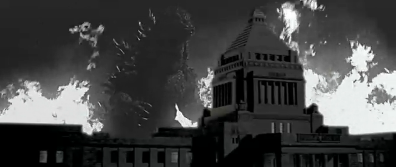 File:Godzilla vs. Megaguirus - Godzilla recreates Gojira 4.png