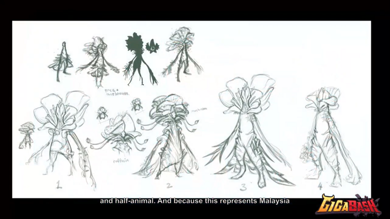 File:GigaBash - Rohanna Early Concept Art 2.png