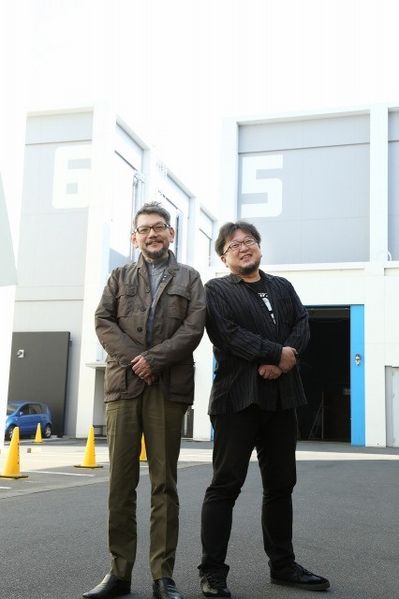 File:Hideaki Anno and Shinji Higuchi.jpg