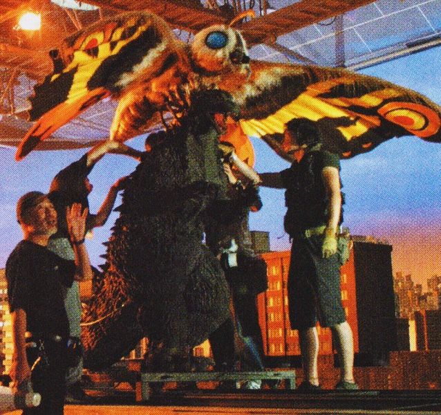 File:GMMG - Godzilla and Mothra On Set.jpg