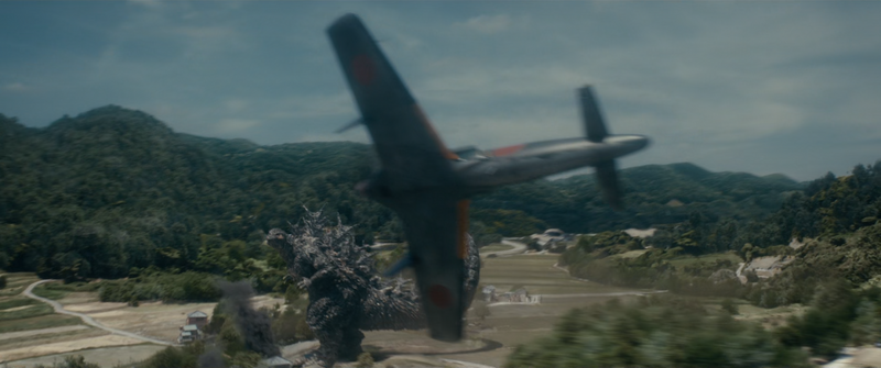 File:Godzilla Minus One - Shinden circling Godzilla.png