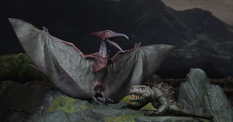 File:NECA Pteranodon and Two-Legged Lizard teaser.jpg